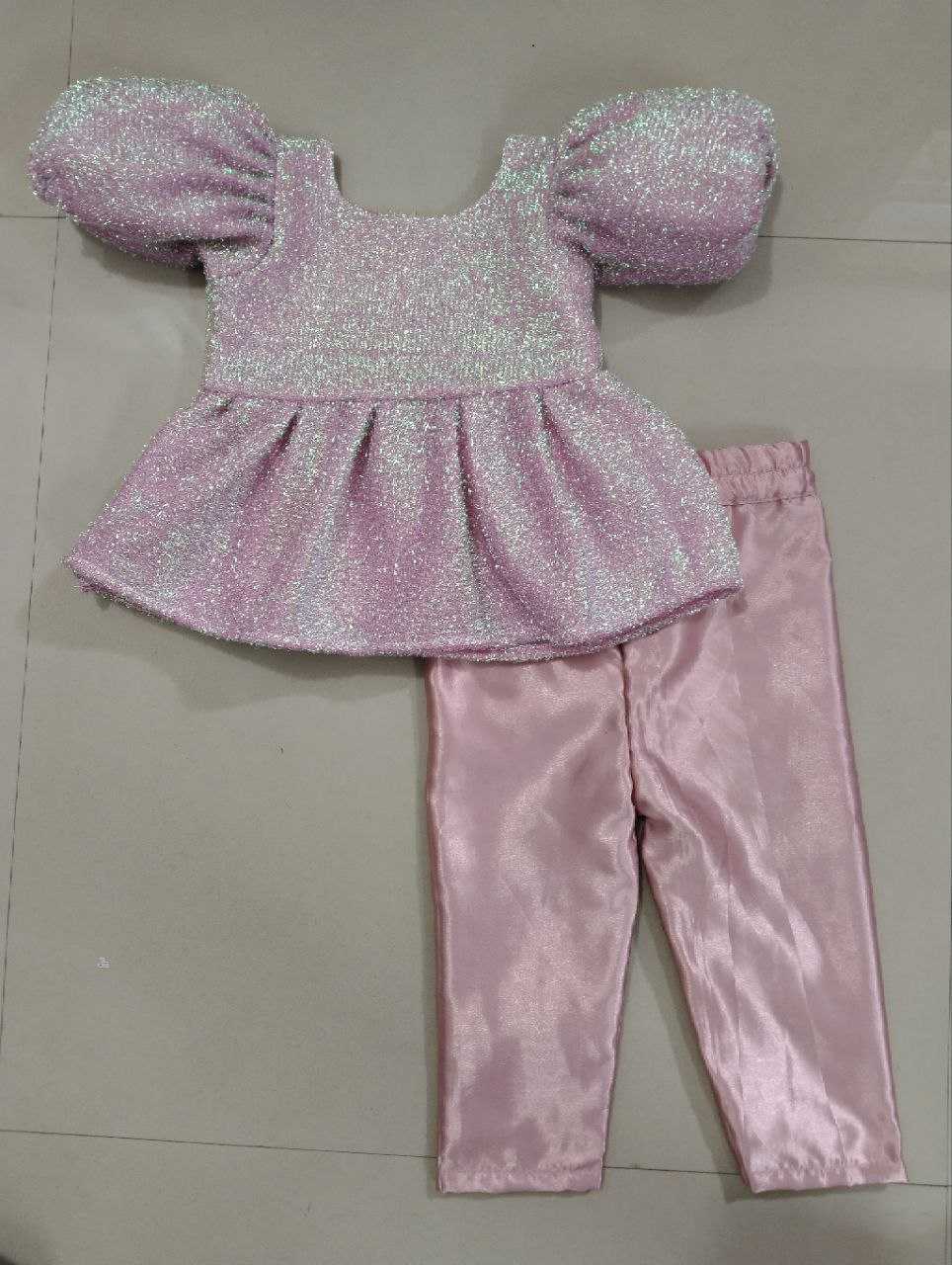 YNF SATIN BAB PENT KIDS WEAR WHOLESALE TOP & PANT MANUFACTURER  